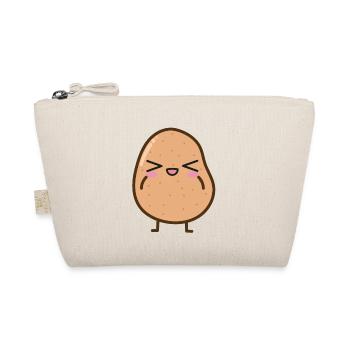 Kartoffel Niedlich Kawaii - Bio-Täschchen - Natur - Vorne