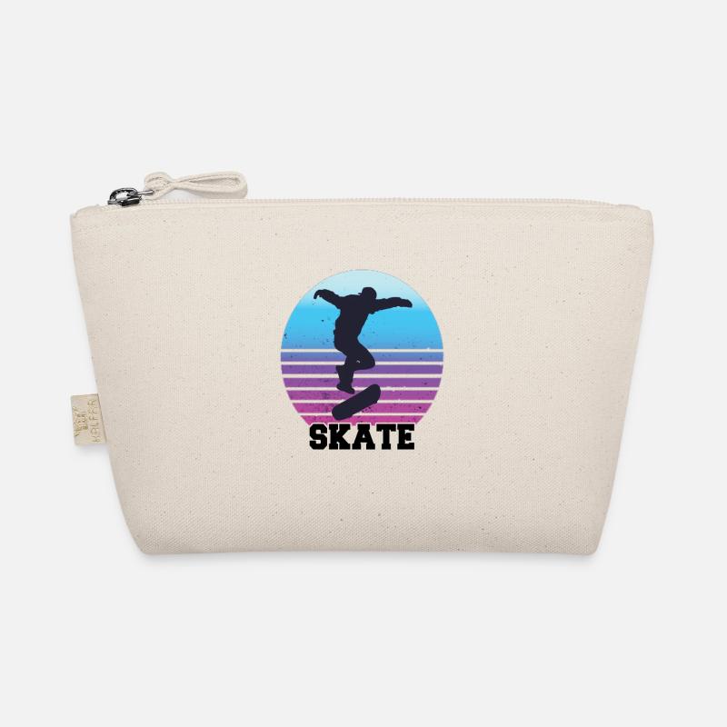 Skateboarding Skateboard Longboard Gift Organic Pouch