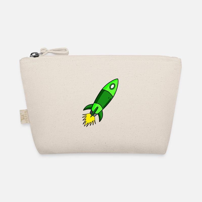 Grüne Rakete Bio-Täschchen