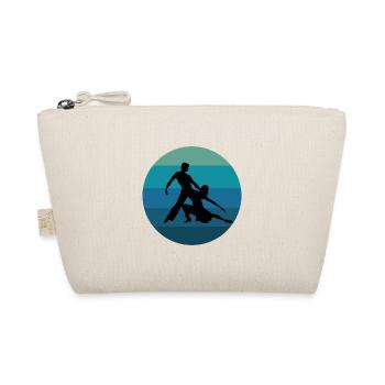 Latin Dancing Dance Couple Salsa - Organic Pouch - nature - Front