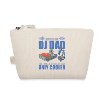 Awesome DJ Dad Just Like A Regular Dad Only Cooler - Bio-Täschchen - Natur - Vorne