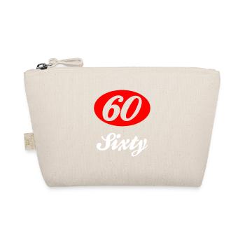 Sixty Sechzig 60 - Bio-Täschchen - Natur - Vorne