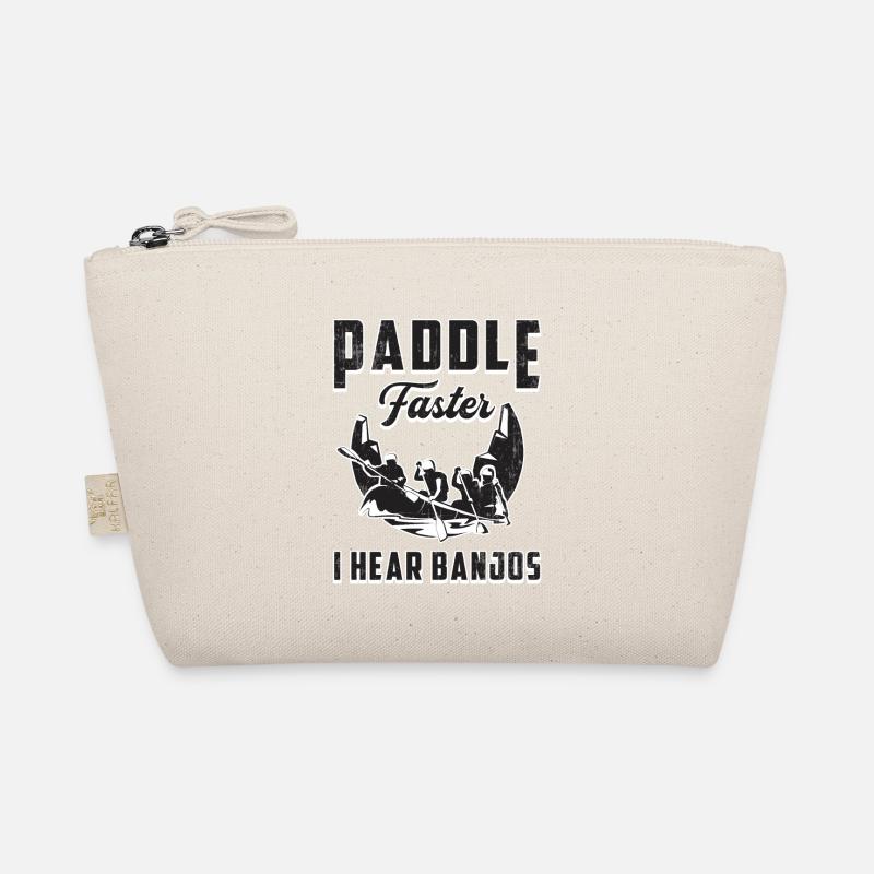 Kanu Boot Bootfahren Schiff Kanusport Geschenk Bio-Täschchen