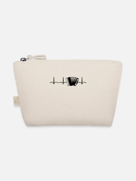 Accordéon ECG Musicien - Trousse biologique - nature - Devant