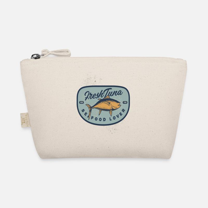 Frischer Thunfisch Tuna Seafood - Bio-Täschchen - Natur