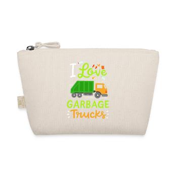 Garbage Truck Garbage Day - Organic Pouch - nature - Front
