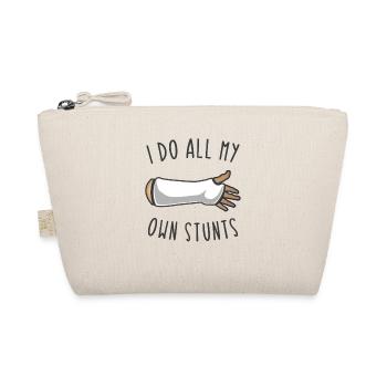 Gypsum arm recovery wishes arm broken arm - Organic Pouch - nature - Front