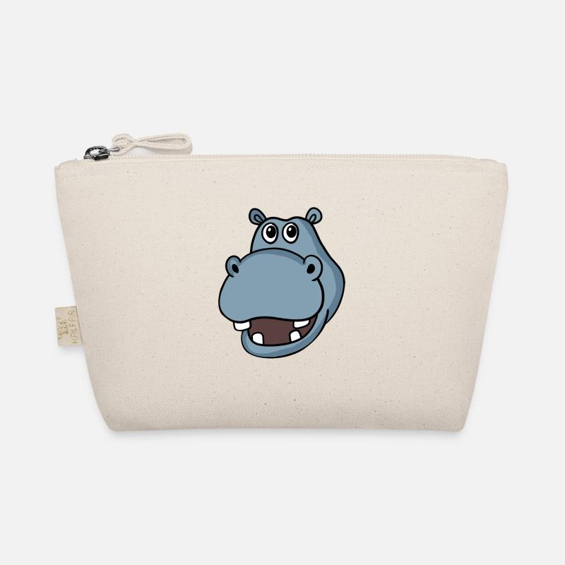 Hippo Head Organic Pouch