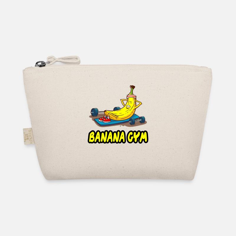 Fitness and bananas for a Organic Pouch