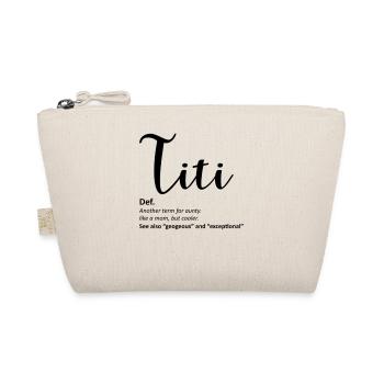 Cadeau drôle de chemise de tante pour tante - Trousse biologique - nature - Devant