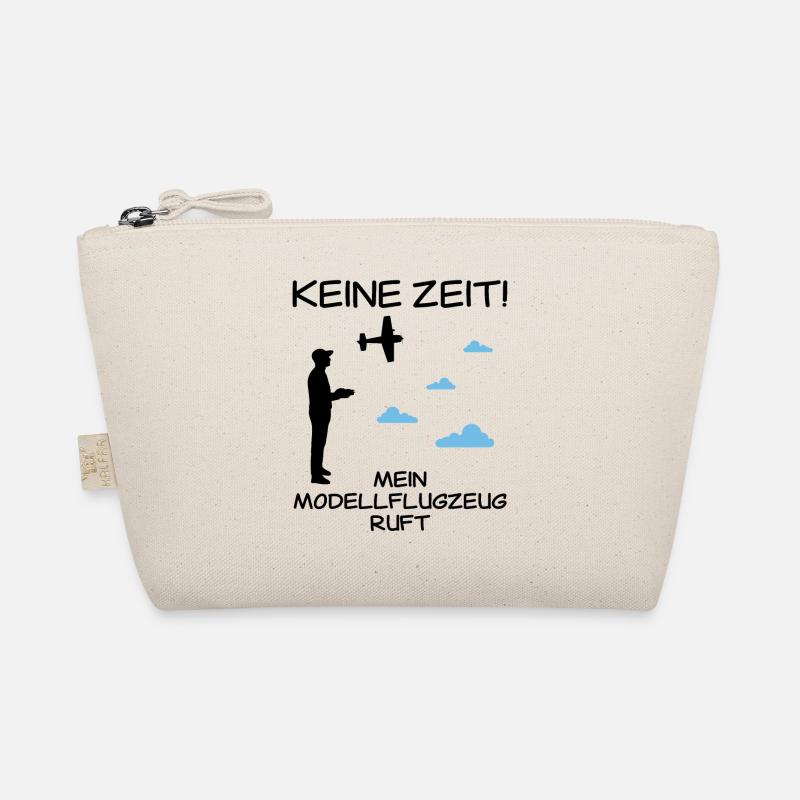 RC Flugzeug Lustiger Spruch Modellflug Geschenk Bio-Täschchen