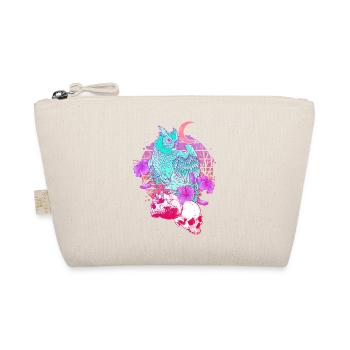 Pastel Goth Tête de mort Hibou Aesthetic Clothes lune - Trousse biologique - nature - Devant