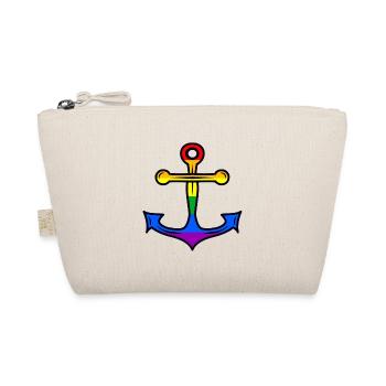 Ancre LGBT Gay Pride - Trousse biologique - nature - Devant