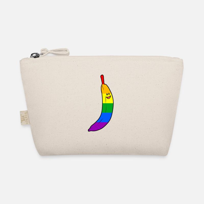 LGBT Schwule Banane Gay Pride Gleichgeschlechtlich - Bio-Täschchen - Natur