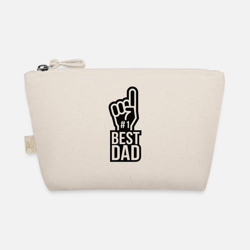 Best Dad Vater Daddy Papi Papa Dad Vatertag Bio-Täschchen