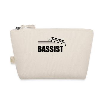 Bassist Musik Bassspieler Musiker Bass Gitarre - Bio-Täschchen - Natur - Vorne