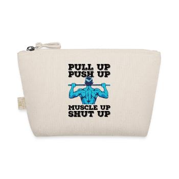 calisthenics body weight dips chin-up bars calist - Organic Pouch - nature - Front
