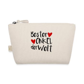 Bester Onkel - Bio-Täschchen - Natur - Vorne