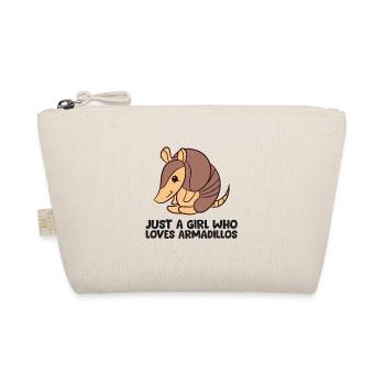 Mignon tatou Seulement une fille qui tatous - Trousse biologique - nature - Devant