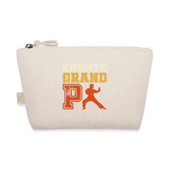 Karate Grandpa Karate Training - Organic Pouch - nature - Front