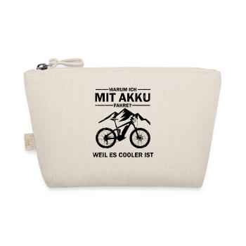 E-Bike E-Mtb Elektrofahrrad Ebike - Bio-Täschchen - Natur - Vorne
