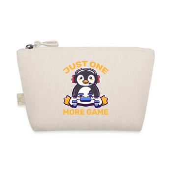 Just another game Penguin Gaming Kawaii Gamer - Organic Pouch - nature - Front