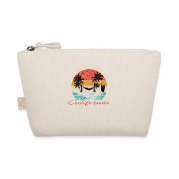 California Santa Cruz Beach Surfing - Organic Pouch - nature - Front