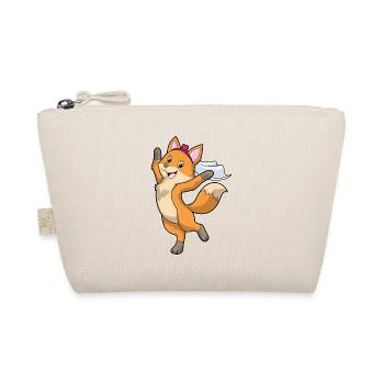 Fuchs Braut Schleier Hochzeit - Bio-Täschchen - Natur - Vorne