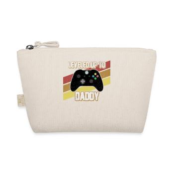 Mens Leveled Up to Daddy Gamer Funny Video Game Fa - Trousse biologique - nature - Devant