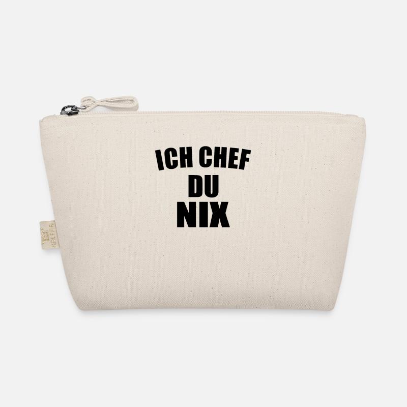 Ich Chef du nix - Heimwerker Handwerker Chef Bio-Täschchen