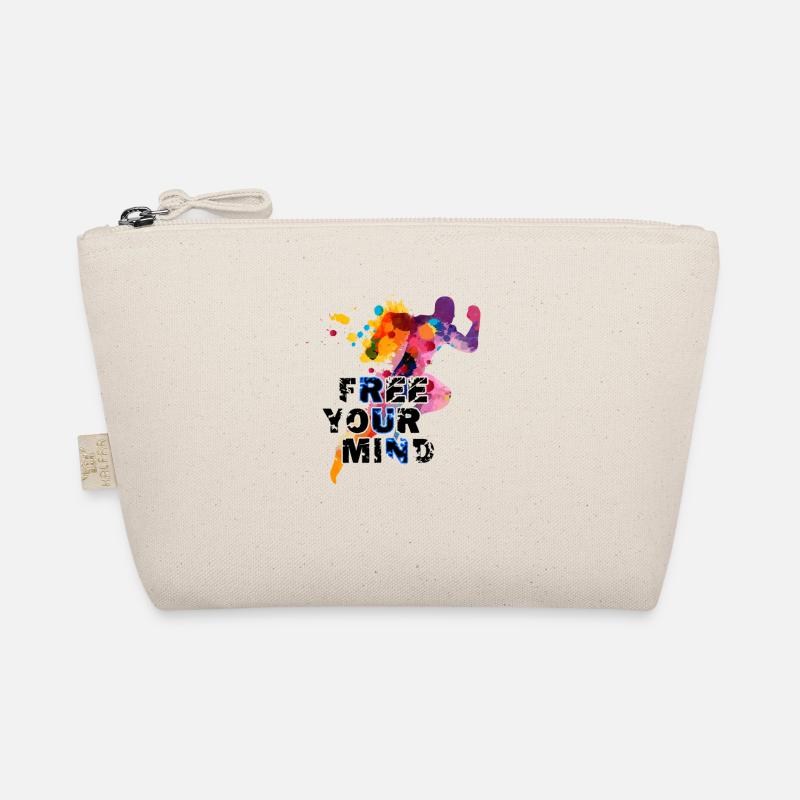 Free your mind - RUN - Sport Running Marathon Organic Pouch