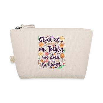 Tochter Geschenk für Töchter Geschenke - Bio-Täschchen - Natur - Vorne