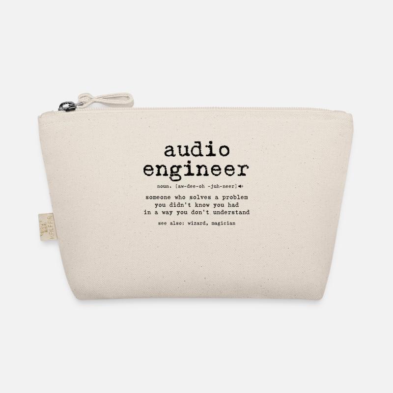 Audio Engineer Toningenieur Ton Tontechniker Mixer Bio-Täschchen