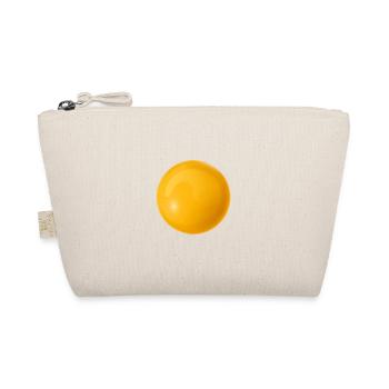 Spiegelei Kostüm Eigelb Für Frühstück Brunch Liebe - Bio-Täschchen - Natur - Vorne