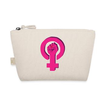 Women Empowerment Emanzipation Frauenrechte Frau - Bio-Täschchen - Natur - Vorne