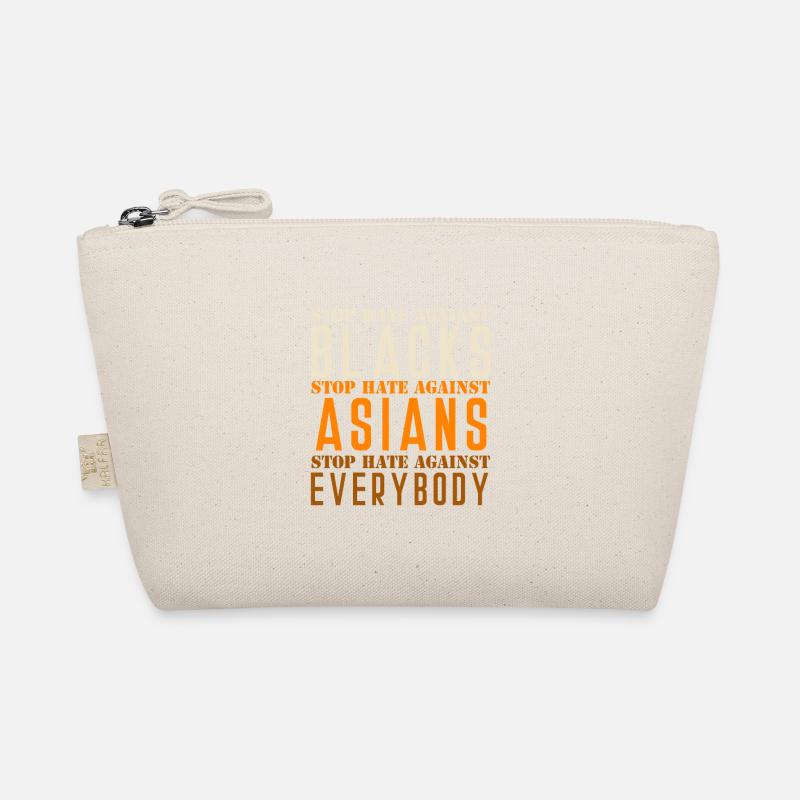 Stop Asian Hate American Support Racism Awareness Trousse biologique