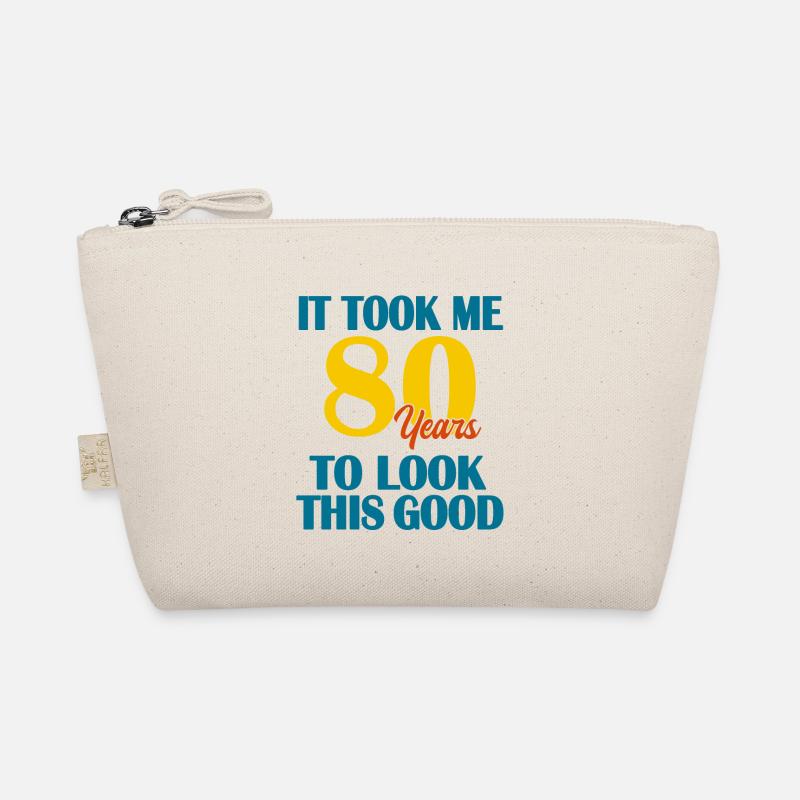 80th Birthday Organic Pouch
