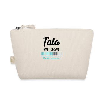 Future Tata en Cours Annonce Grossesse Loading béb - Trousse biologique - nature - Devant