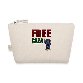 Free Gaza, Free Palestine, save Gaza, Palestina - Bio-Täschchen - Natur - Vorne