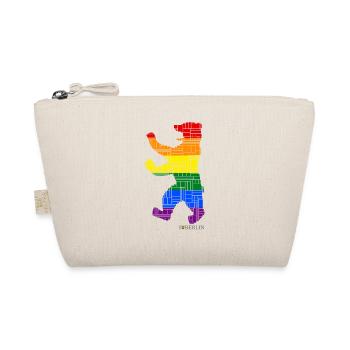 Berlin - Berliner Bär - I Love Berlin - Gay Pride - Bio-Täschchen - Natur - Vorne