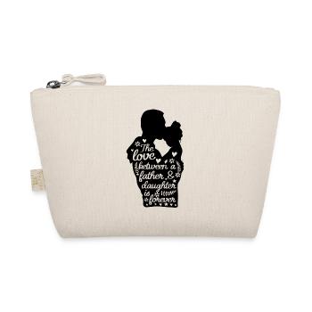 Father and Daughter Matching - Organic Pouch - nature - Front
