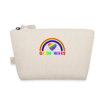 Regenbogen, Regenbogen, Regenbogen, Regenbogen, Regenbogen - Bio-Täschchen - Natur - Vorne