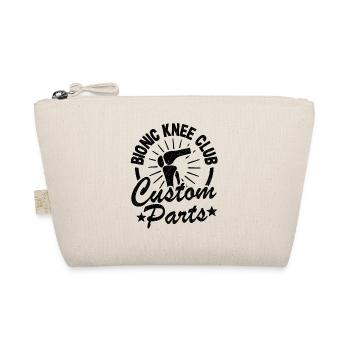 Knee Surgery Bionic Knee Club Custom Parts - Organic Pouch - nature - Front