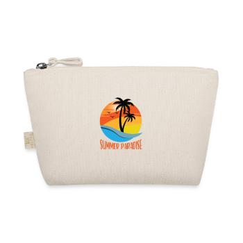 Summer Holiday Holiday Sun Beach Saying - Organic Pouch - nature - Front
