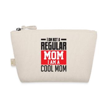Keine Normale mutter eine coole Mutter Mama Mom - Bio-Täschchen - Natur - Vorne