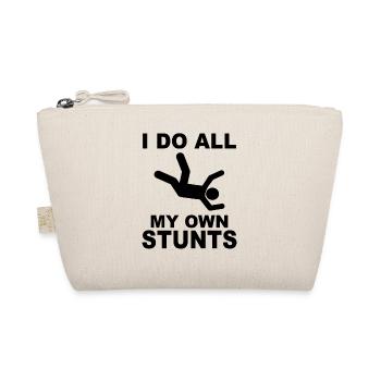 I do all my own stunts - Recovery Strichmännchen - Bio-Täschchen - Natur - Vorne