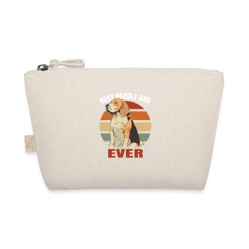 Dog Beagle Best Beagle Dad Ever - Organic Pouch - nature - Front
