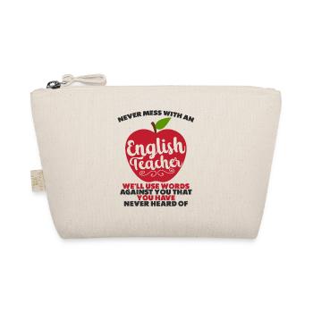 Drôle professeur d’anglais Professeur Vocabulaire anglais - Trousse biologique - nature - Devant