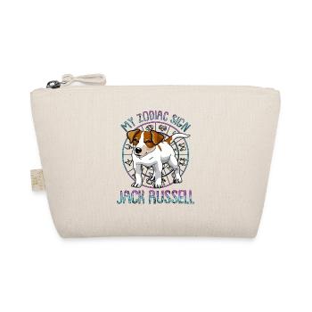 Signe du zodiaque Jack Russell - Trousse biologique - nature - Devant