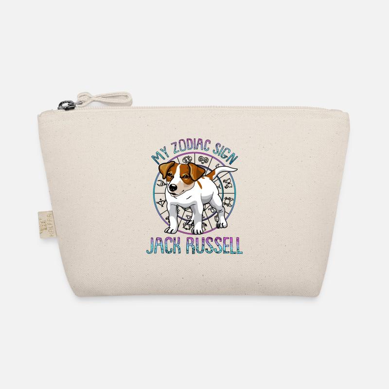 Zodiac sign Jack Russell Organic Pouch